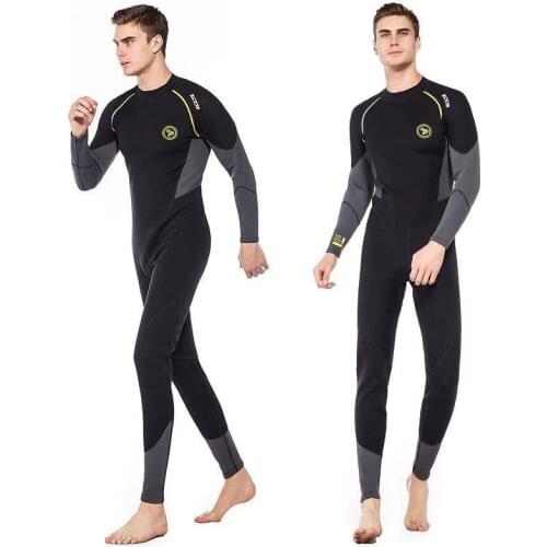 3mm Men Wetsuit Full Body Diving Swimming Surfing Spearfishing Wet Suit UV Protection Snorkeling Surfing Swimming Suit dive suit