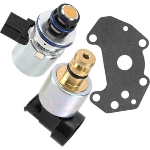 56028196AD Transmission Pressure Sensor Solenoid Kit Interchange Parts Fit for RAM 1500 2500 3500 46RE 47RE A500 4617210 Silver