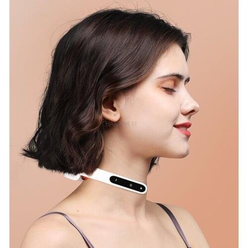 Cervical Massager Heating Electric Pulse Shoulder and Neck Mini Folding Neck Massager Smart Neck Massager