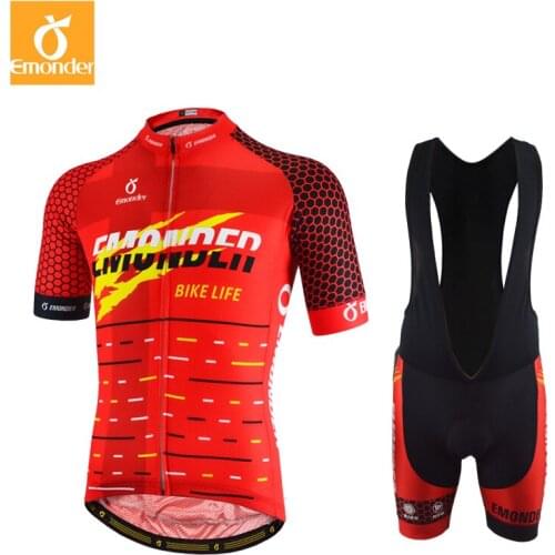 Men Pro Cycling Jersey Sets Short Sleeve Summer Bicycle Clothes 12 Pad Breathable Bike Suits Cycling Set Ropa Ciclismo