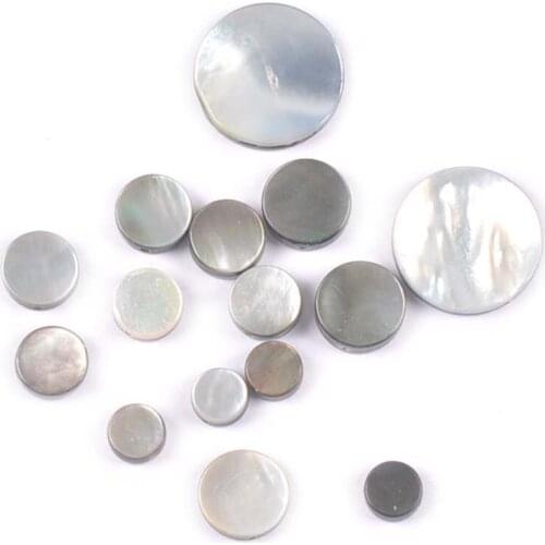 5Pcs Natural Round Beads Shell For Jewelry Seashells Making Bracelet Necklace DIY Accessories Handmade Craft Home Decor 6-20mm