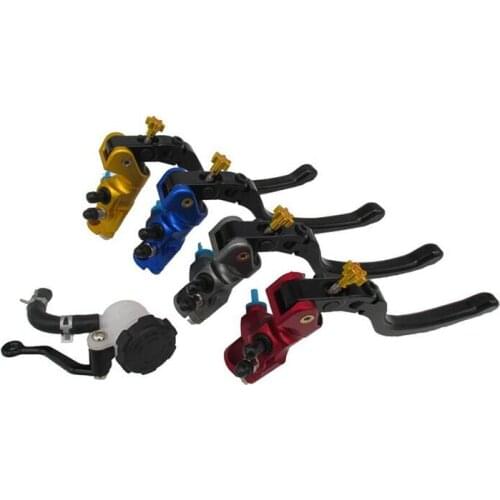 22mm Motorcycle Adjustable direct push pump brake lever anti-wrestling handle electric motorcycle accessories For Honda Suzuki