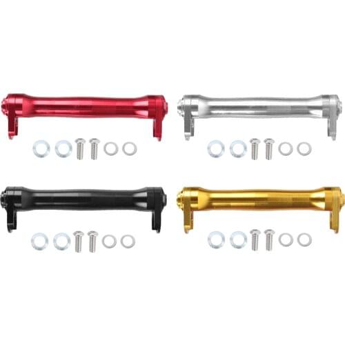 Folding Bike Easy Wheels Extension Rod For Brompton Aluminum Easywheel Telescopic Bar Folding Bicycle Modificat Accessories