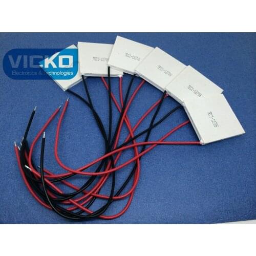 60pcs/lot TEC1-12706 12706 91.2W TEC Thermoelectric Cooler Peltier switch