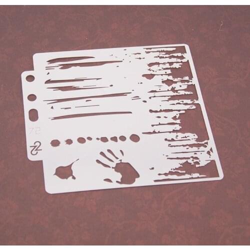 Palm Stencils Template Painting Scrapbooking Embossing Stamping Album Card DIY Craft E56C