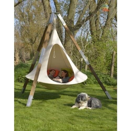 Camping Teepee for Kids Adults Silkworn Cocoon Hanging Swing Hammock tent for Outdoor Hamaca Patio Furniture Sofa Bed swings