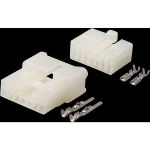 500 Sets 12 Pin 7122-1210 7123-1210 Female Male Automotive Connector Wiring Electrical Plug DJ7121-2.3-11 DJ7121-2.3-21