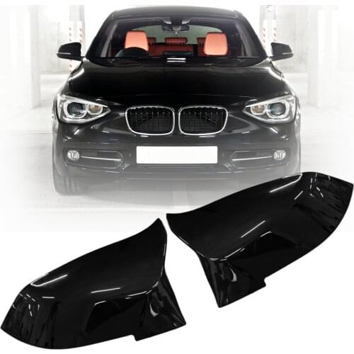 4 color Pair Gloss Black Rearview Mirror Cover For BMW F20 F21 F22 F30 F32 F36 X1 F87 M3 2012 2013 2014 2015 2016 2017