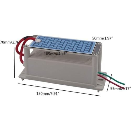 5g/h AC220V/110v Portable Ozone Generator Integrated Ceramic Ozonizer R7RC