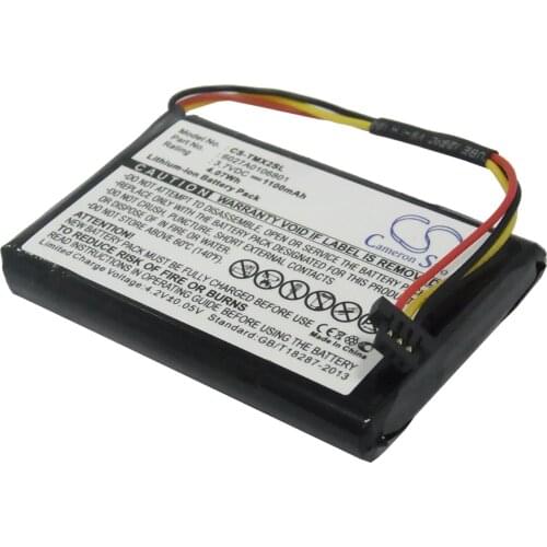 2021 Battery For TomTom 6027A0106801 4ET0.002.02,4ET03,XL Holiday,XL IQ,XL Live 4EM0.001.02,XL2 V4 1100mAh / 4.07Wh