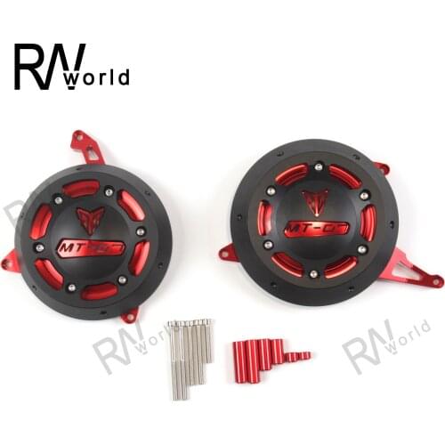 Motorcycle CNC Aluminum Frame Slider Crash Falling Protection Cover For YAMAHA MT-07 FZ-07 2014-2017 2015 2016 MT07 FZ07 MT 07