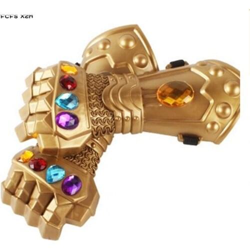 Movie Thanos Glove Halloween Thanos Costumes Cosplay props Carnival Purim parade Masquerade masked ball party dress
