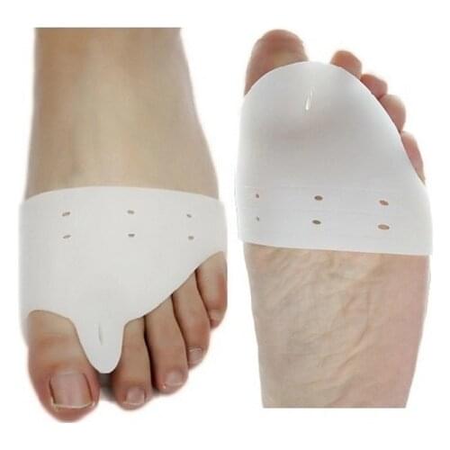 Silicon Rubber Big Foot Thumb Hallux Toe Device Hallux Valgus Silicone Insole Orthopedic Insoles For Shoes