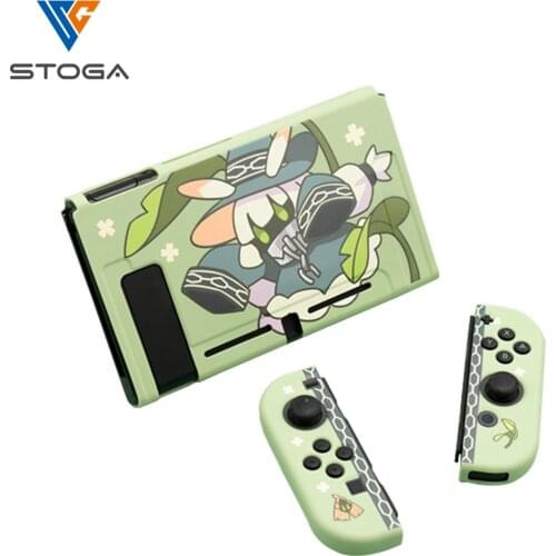 Stoga Spring Elf Protective Shell TPU Soft Cover Shell Anti-fall NS Housing Game Console Case For Nintendo Switch Accessories