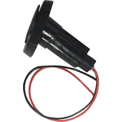 Universal Boat Stern Navigation Light Plug-in Base Socket 2-Prong Locking Collar Pole Light Mounting Base Round