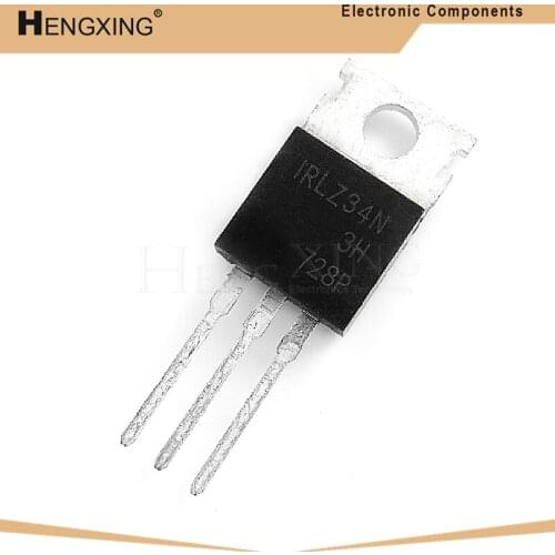 10piece IRLZ34N IRLZ34 55V 30A TO-220 Field effect Triode new original In Stock
