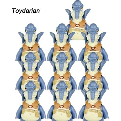 10pcs Toydarian Assemble Building Blocks Bricks Mini Star Action Figure Wars Toys Children Kids Gift