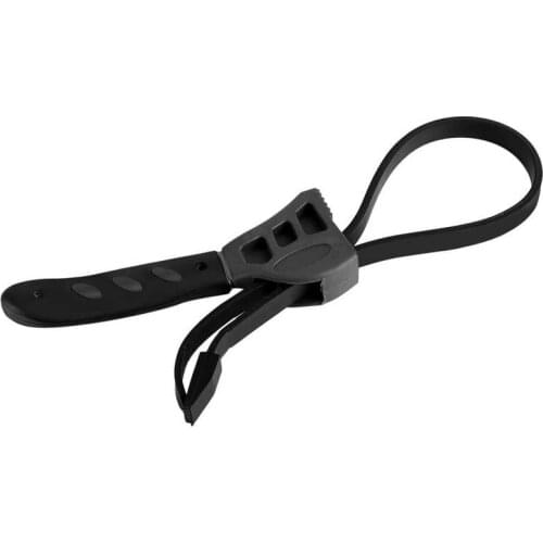 500mm Rubber Strap Wrench Jar Lids Tighten Loosen Plumbing Tool Universal Oil Filter Spanner Non-slip Pipeline Wrench