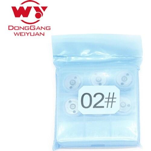 6pcs/lot Diesel fuel control valve plate 02#, common rail spare part, No. 02#, for DEN injector, for 095000-5212/095000-6231