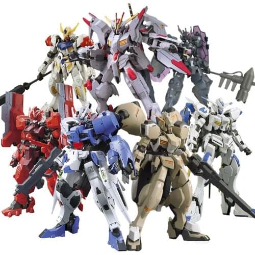 Bandai HG Gundam REX Astaroth VIDAR BARBATOS Assembly Model Toys Boy Girl Gift Action Figure Ornaments
