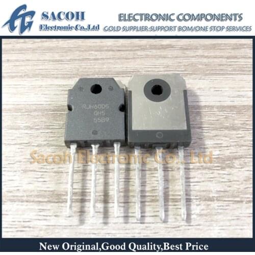 Free Shipping 10Pcs RJH60D5DPK RJH60D5BDPQ RJH60D5DPM RJH60D5 TO-3P 80A 600V High Speed IGBT