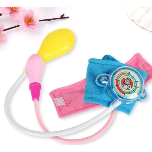 Kids Pretend Doctor Toys 2-4 years Doctor Kit Kids Set Speaking At Home Doctor Nurses Blood Pressure Toys