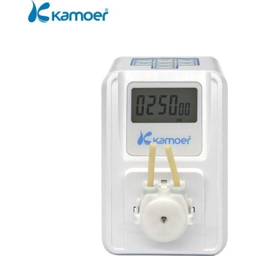 Kamoer KSP-F01A 12V DC Intelligent Peristaltic Pump with Button Used For Liquid Dosing Transfer and Lab Analysis