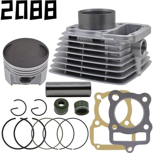 Motorcycle cylinder kit is suitable for Zongshen Lifan CG175 CG180 tricycle cylinder 59.6mm bore 15mm piston pin 180cc