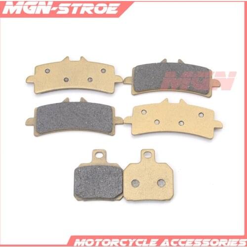 Motorcycle Front Rear Brake Pads for 1098 1198 848 EVO 2007-2012