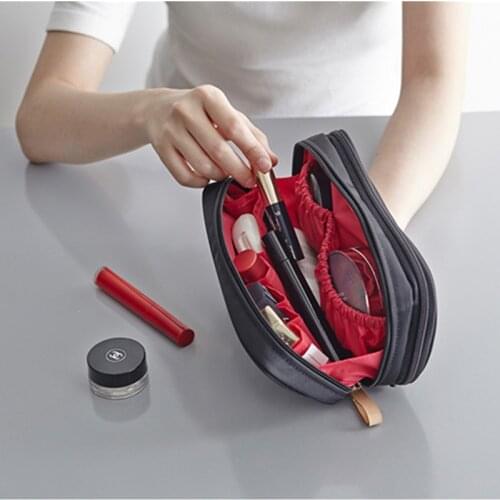 Professional Women Waterproof Cosmetic Bag Portable Travel Organizer Bag Necessaries Large Capacity Women Toilet Makeup Bag