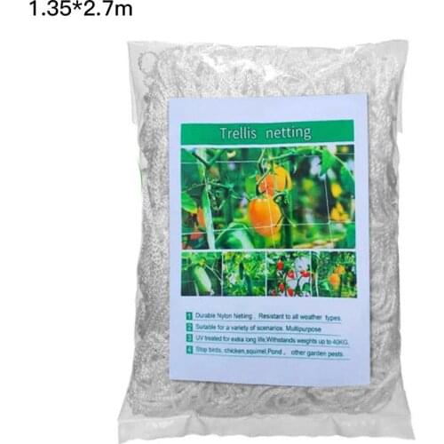 Plant Crawling Net Weave Vegetables Heavy-Duty New Polyester Multi Sizes Flowers Climbing Trellis