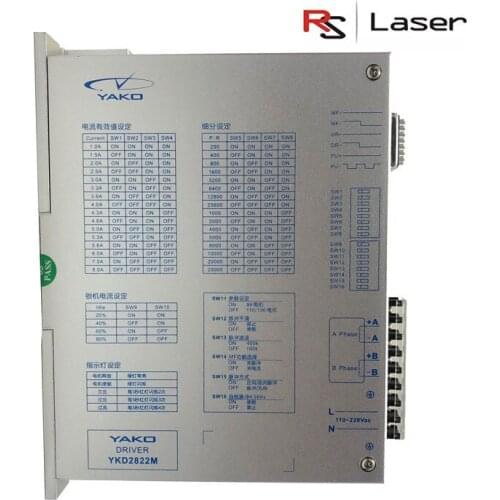 RS YAKO micro stepping stepper drivers High Voltage For steeper motor using