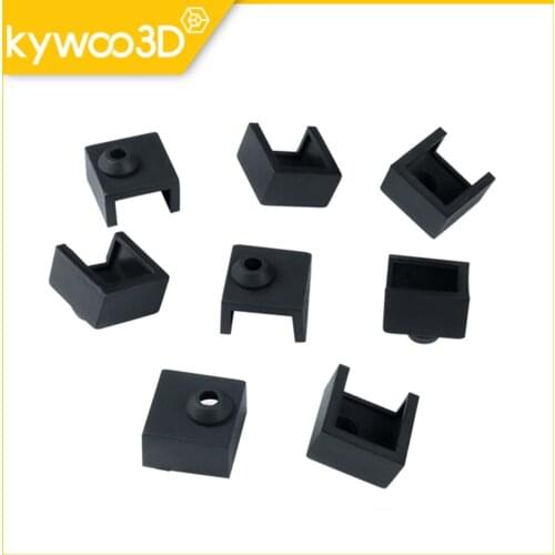 Kywoo3D MK8 Silicone Cover Sock For 3D Printer Aluminum Heater Block Universal Silicone Case 3D Printer Parts