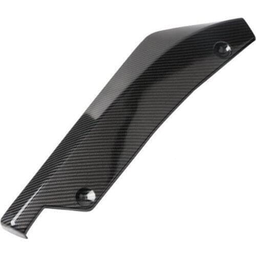 2Pcs Car Rear Bumper Lip Spoiler Diffuser Scratch Protector For Opel Astra G GTC J H Corsa Antara Meriva Zafira Insignia Mokka