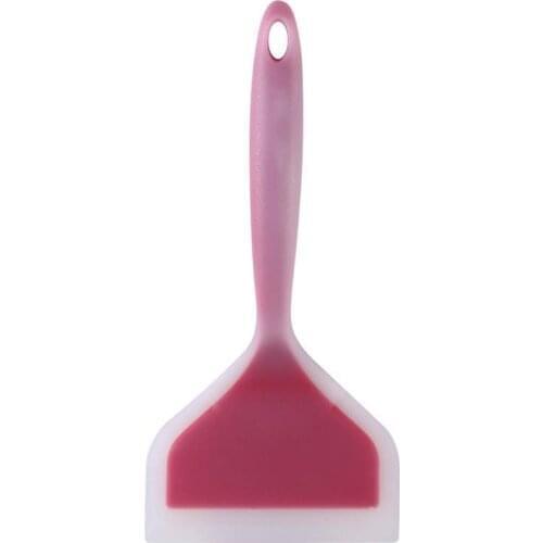 1pcs Handle Silicone Pancakes Shovel Spatula Silicone Pancakes Shovel Nonstick Wide Turner Easy To Clean Household Kitchen Tools
