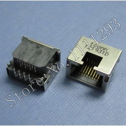 5pcs/lot Laptop LAN Jack Connector for HP DV6-7000 DV7-7000 M7-1000 Motherboard etc RJ45 Port