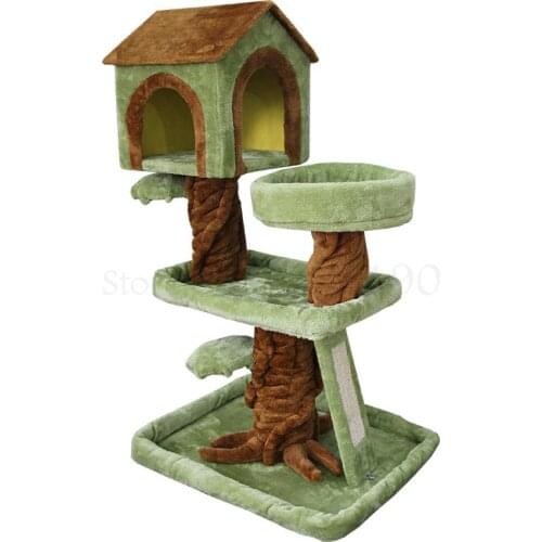 997 Big tree cat climbing frame Cat jumping column Cat nest Cat supplies Toys Cat sisal villa