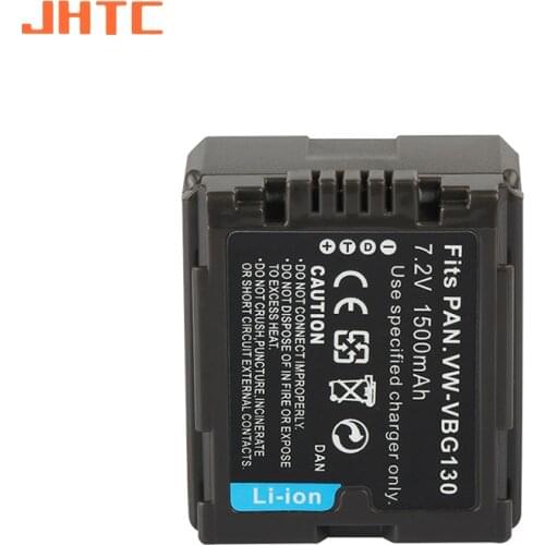 VW-VBG130 VBG130 VBG 130 Camera Battery 1500mAh for Panasonic VW-VBG070 VW-VBG260 SDR-H20 SDR-H28 SDR-H258 HDC-SD1 Batteries