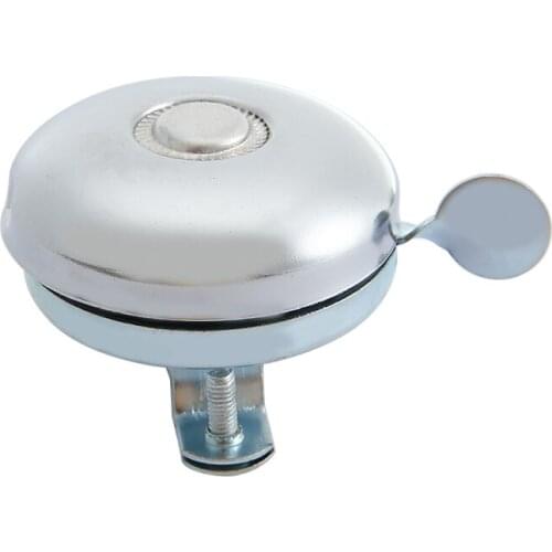 Safety Cycling Ring Bell Bicycle Handlebar Mount Bell Vintage Clear Loud Ringing Sound Horn Retro Metal Iron Body