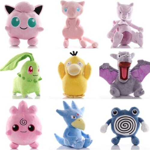 Big Size Pikachu Bulbasaur Eevee Squirtle Charmander Snorlax Mewtwo Plush Toy Pokemon Cute Anime Stuffed Toy Gifts For Kid