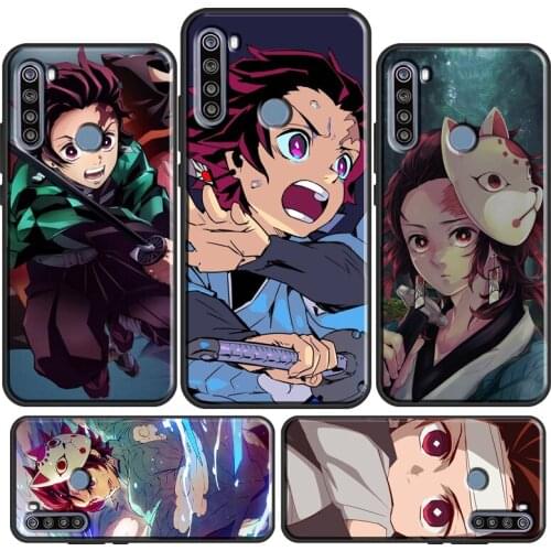 Kimetsu no yaiba Tanjirou Case For Xiaomi Redmi Note 9 8 Pro 7 9S 8T Coque For Redmi 9A 9 9C 7A 8A K30 Ultra 10X
