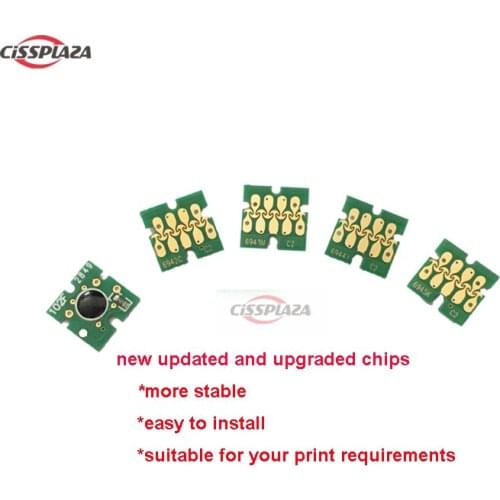 CISSPLAZA 100sets INK Cartridge one time Chip compatible For epson SureColor T3000 T3070 T5070 T3200 T5200 T7200 T3270 T5270