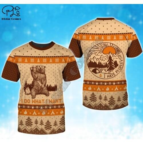 Men women Boar Deer Hunting t shirt hunter Summer Skull 3d tshirts fishing fish reaper print tees casual viking short sleeve top