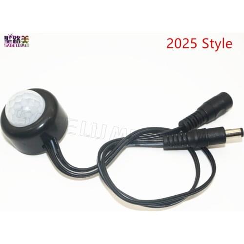 DC 5V 12V 24V Body Infrared PIR Motion Sensor Switch Human Motion Sensor Detector Switch dark Time off For LED Strip Light Lamp