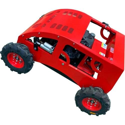 Chinese Wheel Remote Control Lawn Mower Excellent Robot Lawn Mower 4WD Petrol lawn mower for sale