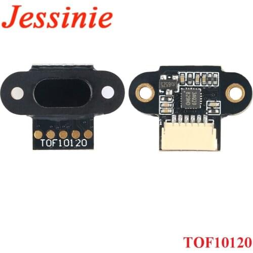 TOF10120 Laser Range Sensor Module 10-180cm Distance Sensor RS232 Interface UART I2C IIC Output 3-5V For Arduino With Cable