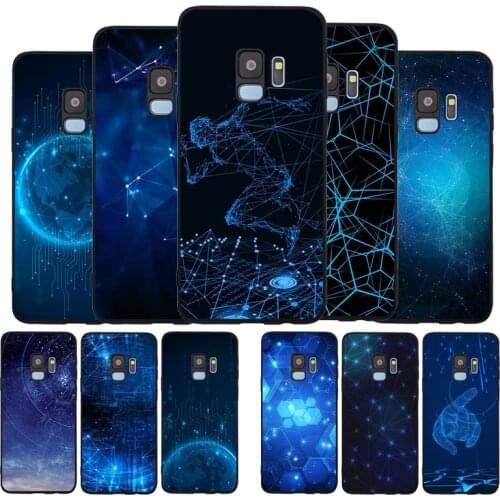 Technolocy art Soft phone Case For Samsung S20 S10 S9 S8 S7 edge Plus Lite For Note 8 9 10 A6 A7 A8 A9 Cover