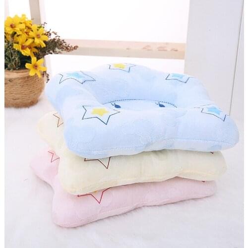 Baby Nursing Pillow Infant Newborn Baby Shaping Pillow Sleep Support Concave Cartoon Pillow Cushion Prevent Flat Head Room Decor