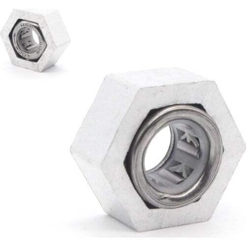 RC Car 1/10 Scale Model Cars Buggy One Way Hex.Bearing w/Bearing Hex.Nut 14mm For HSP 06267 94106 94166