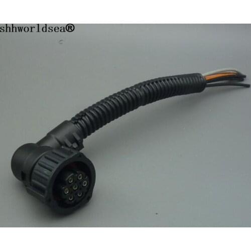 Shhworldsea 1pcs 7 pin 1.5MM car auto BU-STE KPL CIRCULAR DIN HOUSINGS female connector 967650-1 965570-1 968421-1